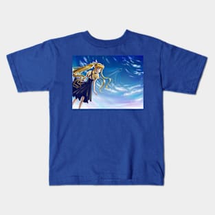 Gazing at endless skies - Air Fanart Kids T-Shirt